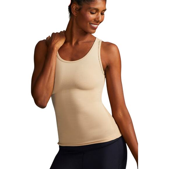 Tommie Copper Lower Back Support Tank, Nude, Women's Plus Size 2XL, NWT - Picture 3 of 11